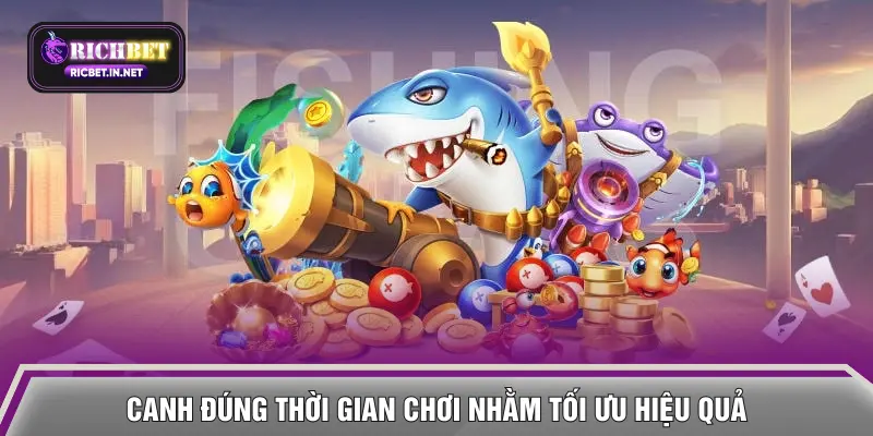 Canh đúng thời gian chơi nhằm tối ưu hiệu quả